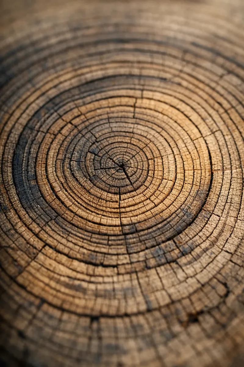 Pacific Northwest tree rings symbolizing growth, memory, and continuity